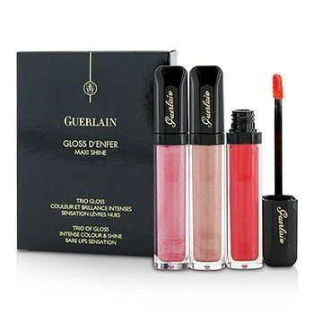 Guerlain Gloss D'Enfer Confezione Regalo 3 X 7.5 Ml Maxi Shine Lucidalabbra 1 Guerlain Gloss D'Enfer Confezione Regalo 3 X 7.5 Ml Maxi Shine Lucidalabbra
