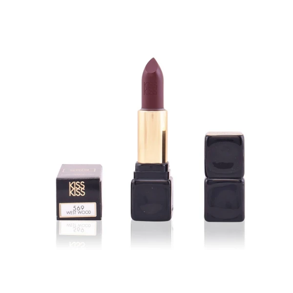 Guerlain Rouge Kiss Kiss Rossetto 569 West Wood 1 Guerlain Rouge Kiss Kiss Rossetto 569 West Wood