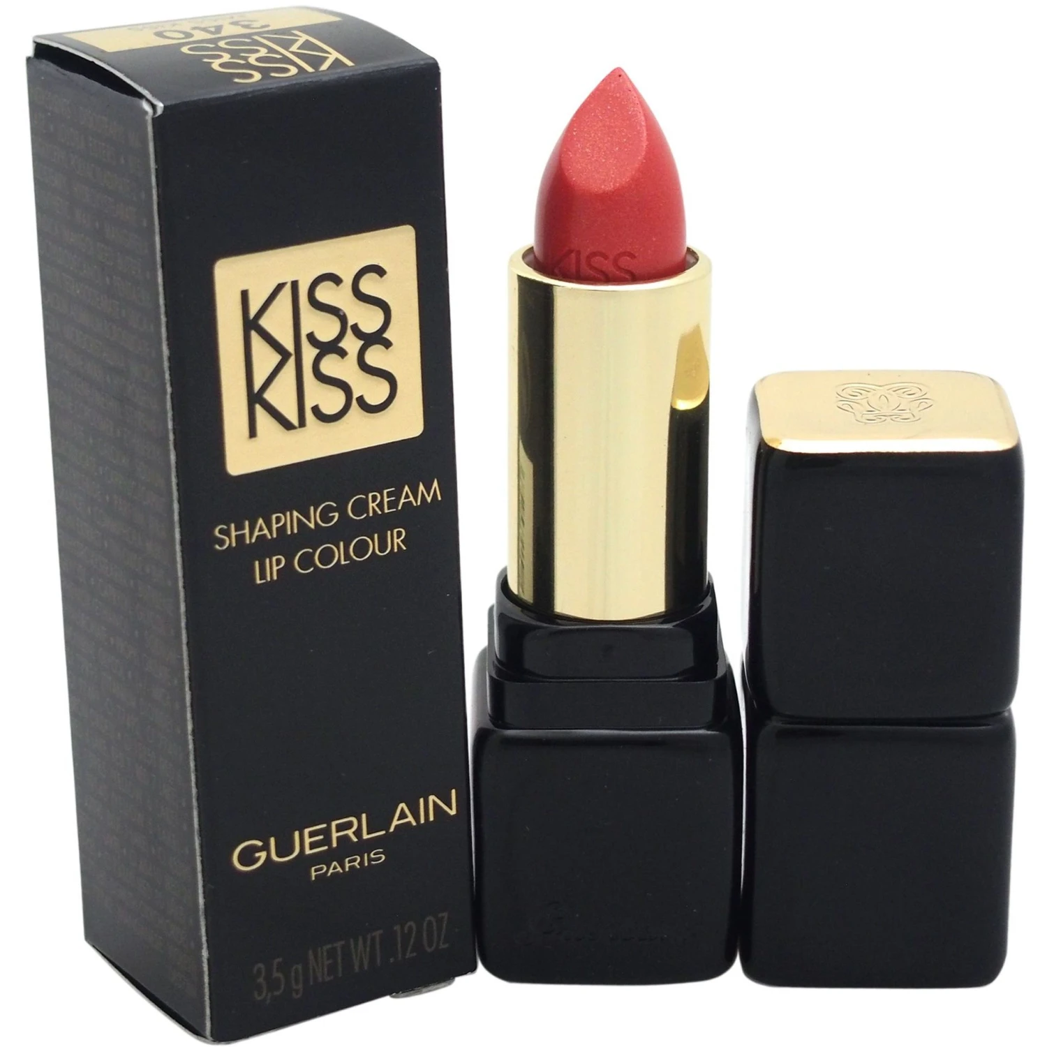 Guerlain Kisskiss Shaping Cream Lip Colour N.340 Miss Kiss Rossetto 1 Guerlain Kisskiss Shaping Cream Lip Colour N.340 Miss Kiss Rossetto