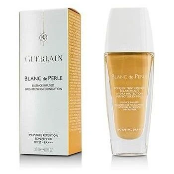 Guerlain Blanc De Perle Essence Infused Ambre Fondotinta Liquido SPF25 1 Guerlain Blanc De Perle Essence Infused Ambre Fondotinta Liquido SPF25